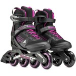 ROLLERBLADE Zetrablade w Skates - Black/cyclamen Pink Color Black-pink, Size 38 43.075148/BL/CP/38 8059791068364