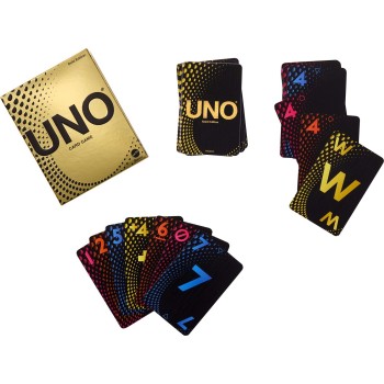 mattel uno gold premium JHB35 194735326990