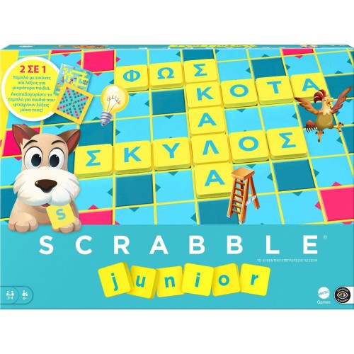 Mattel Scrabble Junior Y9672 746775261368