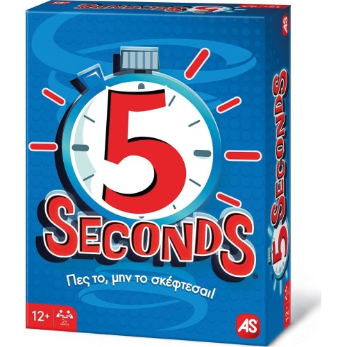 As company as 5 Seconds Board Game for Ages 12+ and 3-10 Players 1040-34021 5203068340216