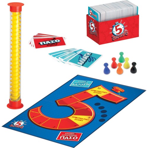 As company as 5 Seconds Board Game for Ages 12+ and 3-10 Players 1040-34021 5203068340216