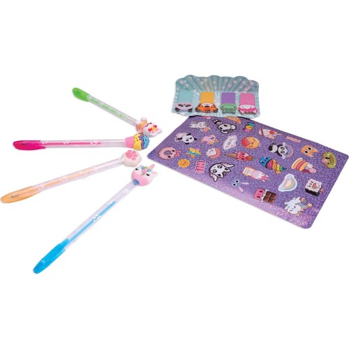 As company Σετ Stationery 4 Στυλό και Αξεσουάρ Σε 2 Σχέδια Για 3+ Ετών 1027-64281 5203068642815