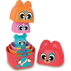 Clementoni Baby Baby Animal toy What's Inside 2 in 1 for 18+ Months 1000-17606 8005125176069