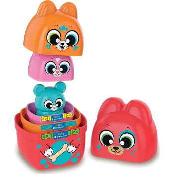 Clementoni Baby Baby Animal toy What's Inside 2 in 1 for 18+ Months 1000-17606 8005125176069