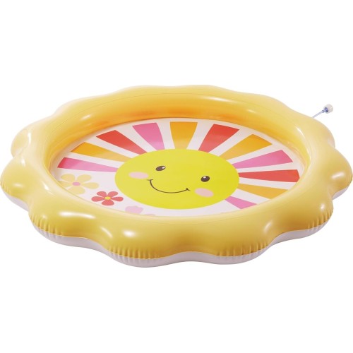 INTEX sunny rays spray pool  inflated 104 x 104 x 13cm 56126NP 6941057430430