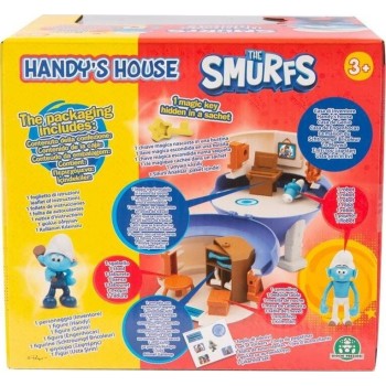 Giochi Preziosi The Smurfs Smurfs-Στρουμφάκια Μαγικό Σπίτι & φιγούρα Ξεφτερης PUF28000 8056379171942