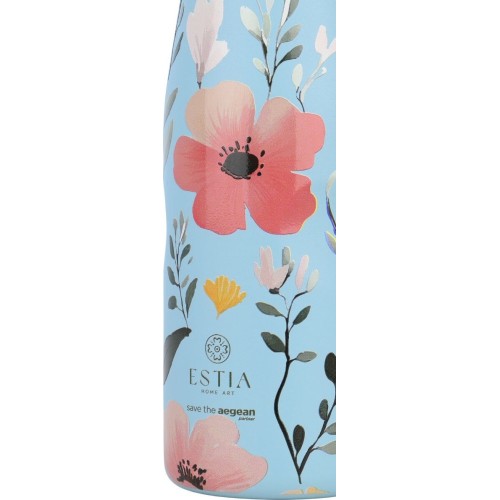 Estia Θερμος Travel Flask Save the Aegean 500ml Sky Garden 01-31541 5207158031541