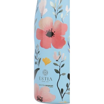 Estia Θερμος Travel Flask Save the Aegean 500ml Sky Garden 01-31541 5207158031541