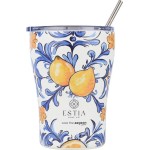 Estia Θερμος Coffee Mug Save the Aegean 350ml Amalfi Coast 01-31756 5207158031756