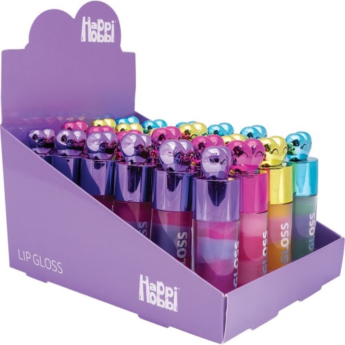 As company HappiHobbi Lip Gloss Sparkle Love Χρυσό 1081-60010 / 3 5203068602109