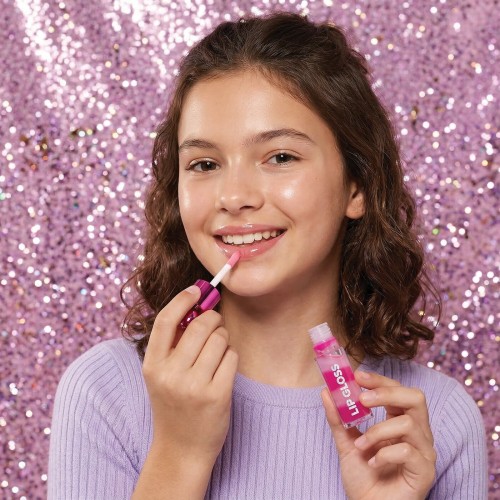 As company Happihobbi Lip Gloss Sparkle Love In 4 Designs for 6+ Years 1081-60010 / 4 5203068601102