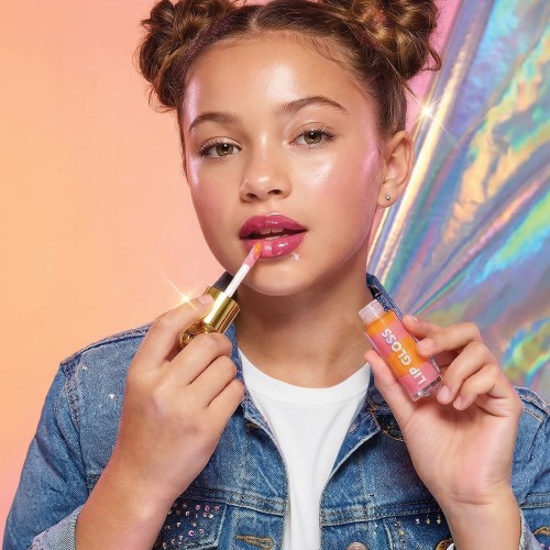 As company HappiHobbi Lip Gloss Sparkle Love Φούξια 1081-60010 / 2 5203068603106