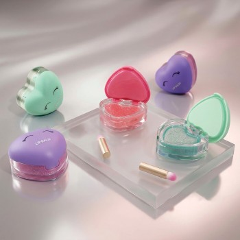 As company Happihobbi Lip Balm Sparkle Love In 3 Designs For 6+ Years 1081-60011 / 2 5203068601119