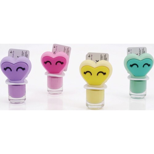 As company Happihobbi Sparkle Love Nail Polish in 4 Designs for Ages 6+ 1081-60013 / 2 5203068601133