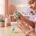 As company Happihobbi Sparkle Love Nail Polish in 4 Designs for Ages 6+ 1081-60013 / 1 5203068600136