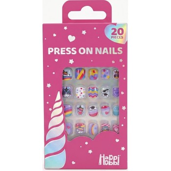 As company Happihobbi Sparkle Love Nail Stickers In 2 Designs For 6+ Years 1081-60015 / 2 5203068601157