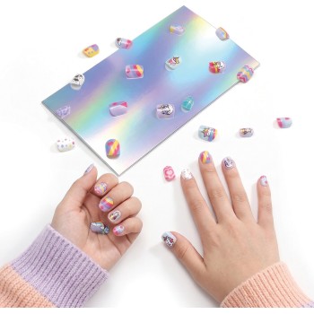 As company Happihobbi Sparkle Love Nail Stickers In 2 Designs For 6+ Years 1081-60015 / 2 5203068601157