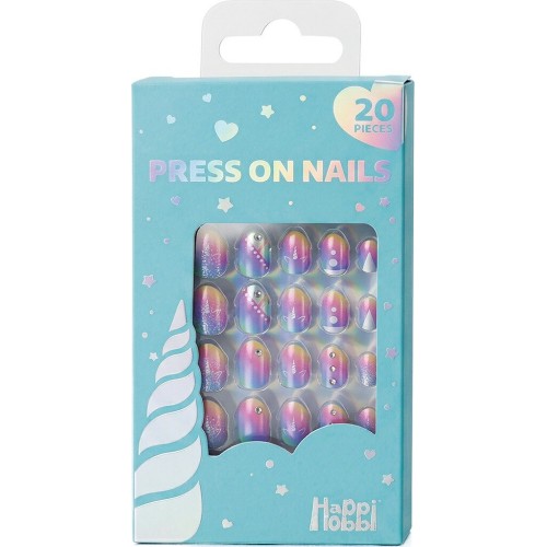 As company Happihobbi Sparkle Love Nail Stickers In 2 Designs For 6+ Years 1081-60015 / 1 5203068600150