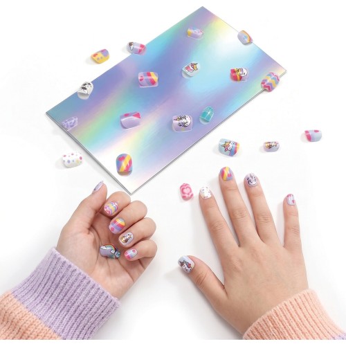 As company Happihobbi Sparkle Love Nail Stickers In 2 Designs For 6+ Years 1081-60015 / 1 5203068600150