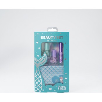 As company Happihobbi Beauty Set With Sparkle Love Case in 2 Designs For Ages 6+ 1081-60017 / 2 5203068601171