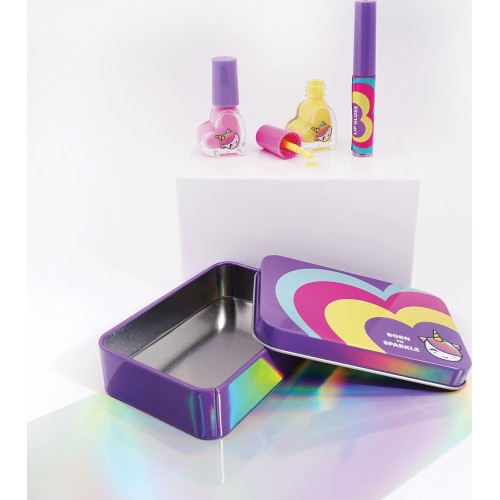 As company Happihobbi Beauty Set With Sparkle Love Case in 2 Designs For Ages 6+ 1081-60017 5203068600174