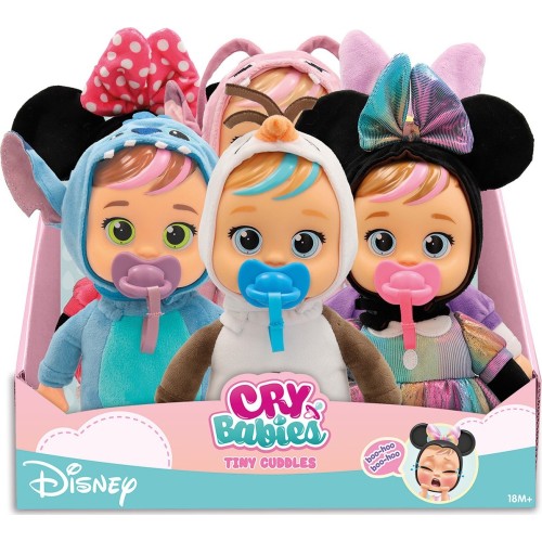 Disney cry Babies Tiny Cuddles w3 Doll for 18+ Months 4104-92454 8421134932012