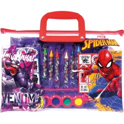 As company Σετ Ζωγραφικής Διάφανη Τσάντα Spider-Man Evergreen 1023-68007 5203068680077