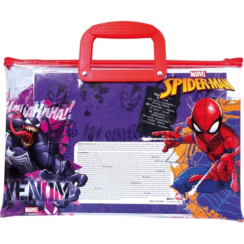 As company Σετ Ζωγραφικής Διάφανη Τσάντα Spider-Man Evergreen 1023-68007 5203068680077