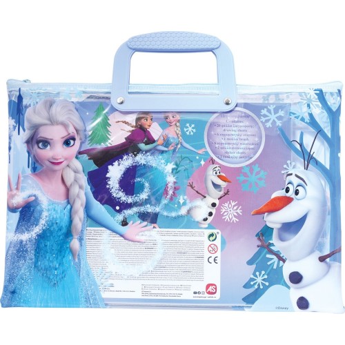As company Σετ Ζωγραφικής Διάφανη Τσάντα Frozen Icy Adventure 1023-68006 5203068680060