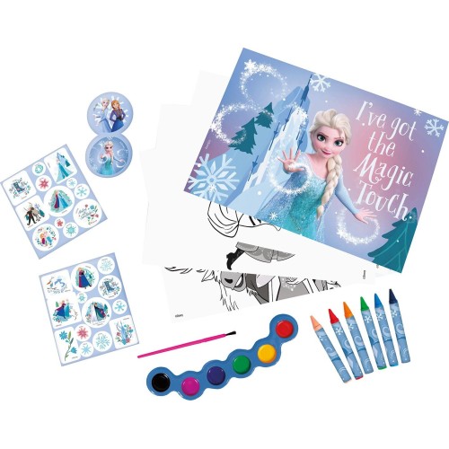 As company Σετ Ζωγραφικής Διάφανη Τσάντα Frozen Icy Adventure 1023-68006 5203068680060