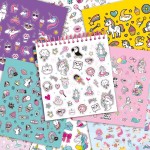 As company AS Notebook With Stickers, Assortment 3 Designs for 3+ Years 1027-64258 / 3 5203068643584