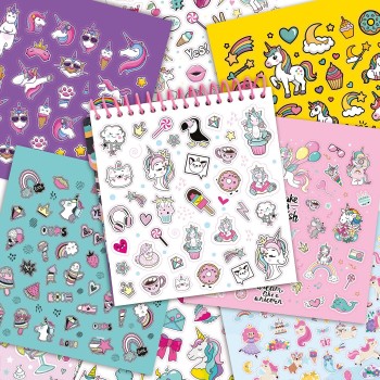 As company Τετράδιο Με Αυτοκόλλητα Μονόκερος, 1027-64258 / 3 5203068643584