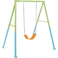 Intex Σετ Κούνια 2 Σε 1 Green/blue 170cmx235cmx200cm 44113 6941057426549