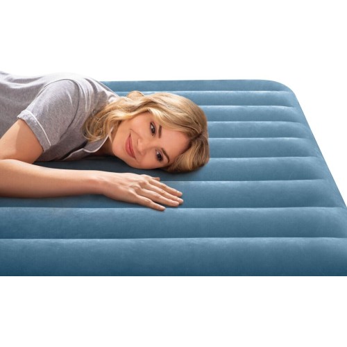 Intex Mattress Twin Dura-beam Prestige Downy Airbed 99cmx191cmx25cm 64187 6941057429526