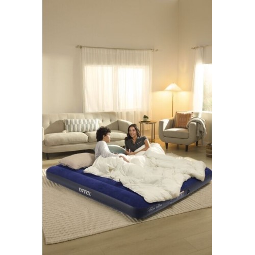 Intex Στρώμα King Dura-beam Classic Downy Airbed 183cmx203cmx25cm 64755 6941057412429