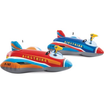 Intex Jet Fighter Ride-on-2 Designs 117cmx104cm 57531 6941057430508