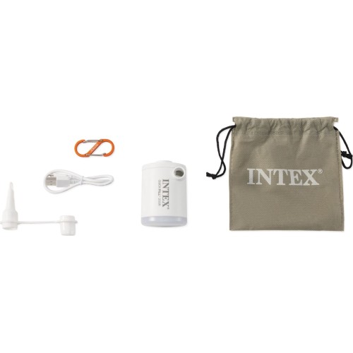 Intex Τρόμπα Ηλεκτρική Quick-fill Tiny Usb200r 7cmx6cmx8cm 66647 6941057431277