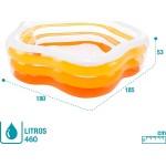 intex wetset  colours swim centre 73 x 71 inch pool 56495 6941057454955