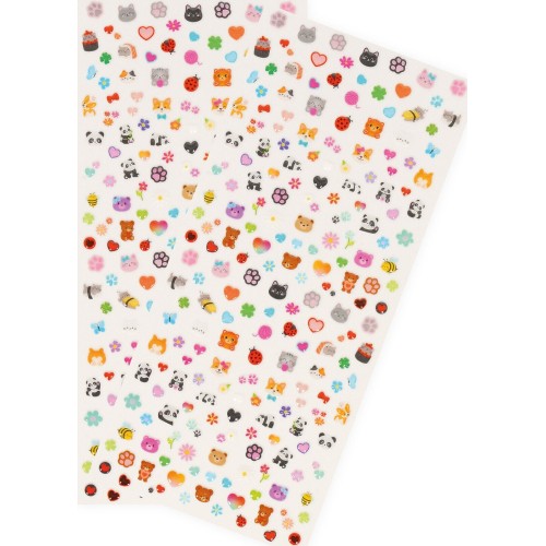 αυτοκόλλητα για νύχια Legami - Nail Stickers - Cute Animals NSK0002 8052694115845