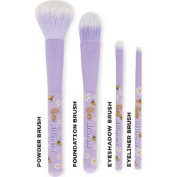 Legami Set of 4 Bee Makeup Brushes - Oh My Glow! bee MUBS0005 8052694112776