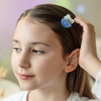 κλιπ για μαλλιά Legami - Clip Me Up - set of 4 mini hair Clips - Teddy - HCL0003 8052694112196