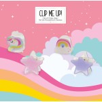 Legami Set of 4 Unicorn Mini Hair Clips - Clip me up! unicorn HCL0002 8052694112189