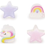 κλιπ για μαλλιά Legami - Clip Me Up - set of 4 mini hair Clips - Unicorn - HCL0002 8052694112189