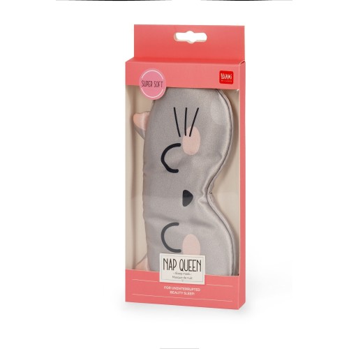 μάσκα ύπνου Legami Nap Queen - sleep mask Kitty SEM0008 8052694119492