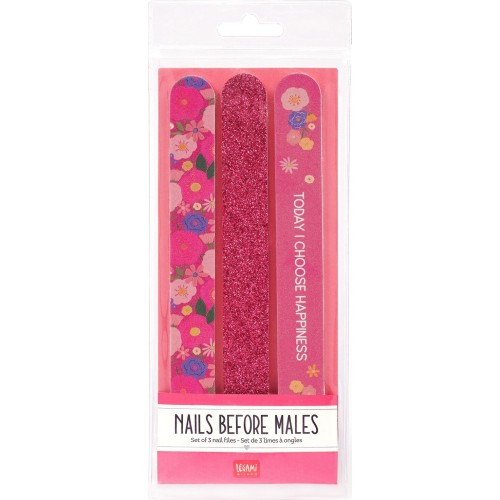 Legami λίμες νυχιών σετ 3 τεμαχια Nails Before Males - flowers λουλουδια NFS0003 8052694002138