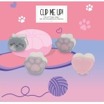 Legami Set of 4 Kitty Mini Hair Clips - Clip me up! kitty HCL0001 8052694112172