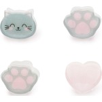 Legami Set of 4 Kitty Mini Hair Clips - Clip me up! kitty HCL0001 8052694112172