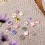 Legami Set of 4 Bee Mini Hair Clips - Clip me up! bee HCL0004 8052694112202