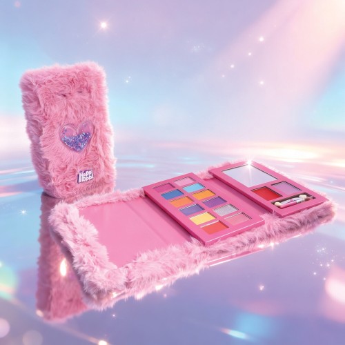 As company Happi Hobbi Happihobbi Make-up Palette Furry Bear Sparkle Love For 6+ Years 1081-60014 5203068600143