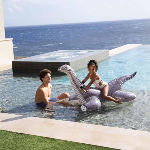 INTEX ride-on brontosaurus inflatable float, 178 x 94 cm, realistic design, wide  57584 6941057428659
